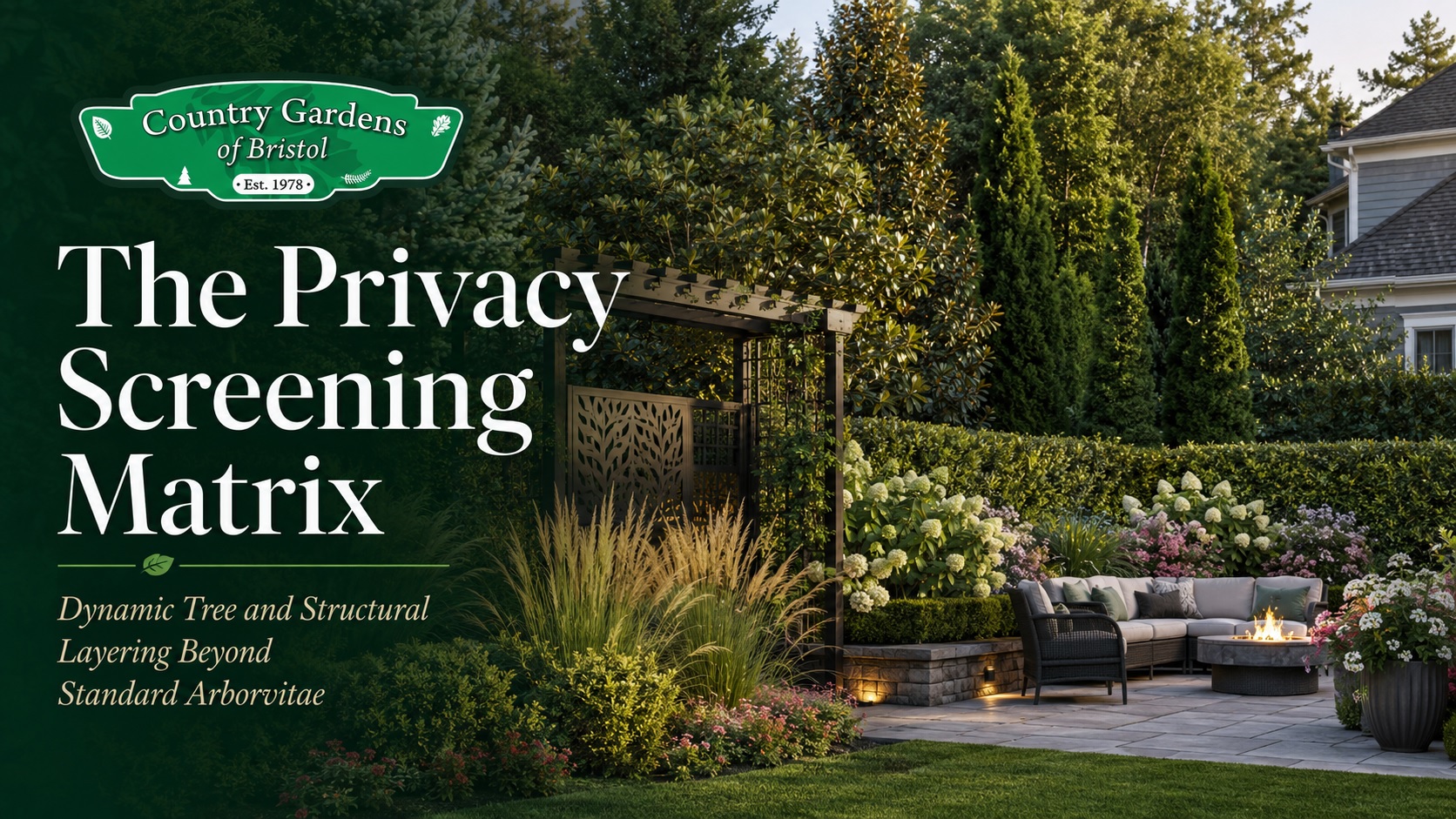 privacy screening matrix ideas