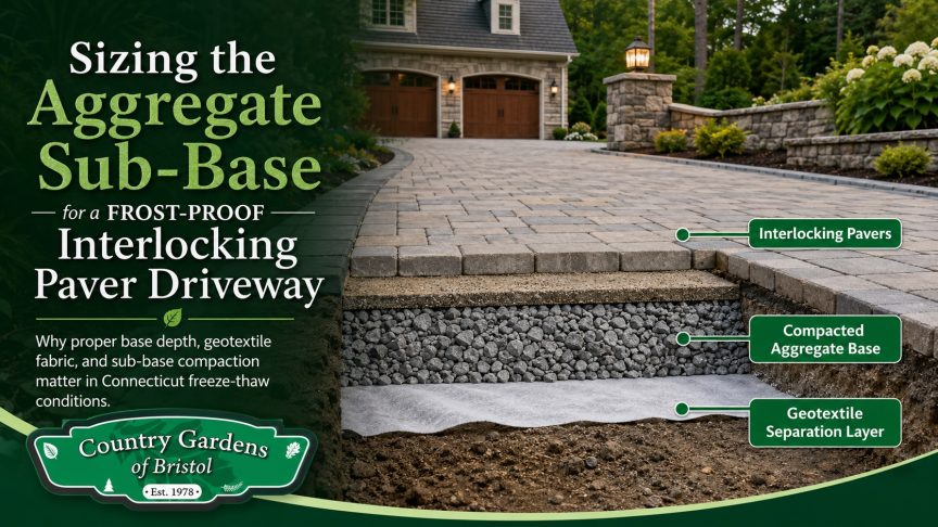 Sizing the Aggregate Sub-Base for a Frost-Proof Interlocking Paver Driveway