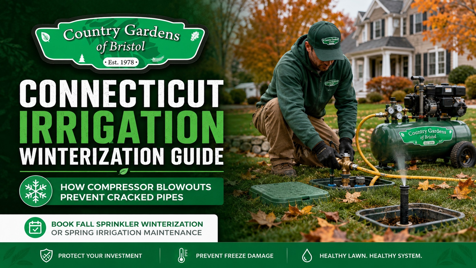 Connecticut Irrigation Winterization Guide